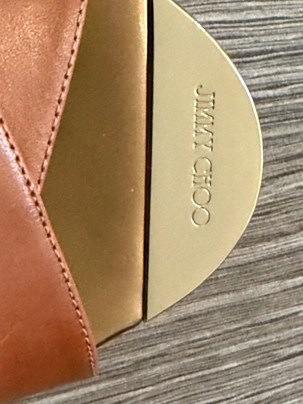 NEW Jimmy Choo Leather Sandals  Platform cork wedge slide sandals